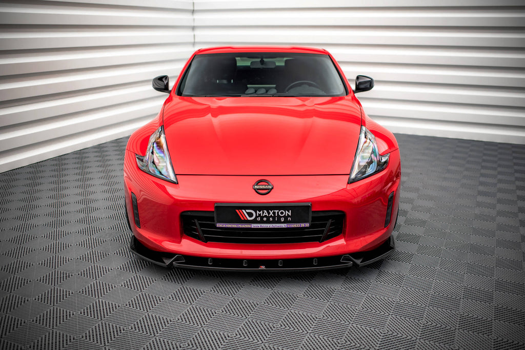 MAXTON DESIGN FRONT SPLITTER V.3 NISSAN 370Z FACELIFT