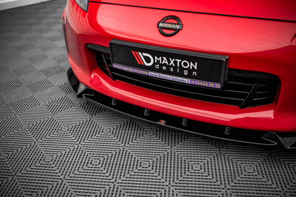 MAXTON DESIGN FRONT SPLITTER V.3 NISSAN 370Z FACELIFT