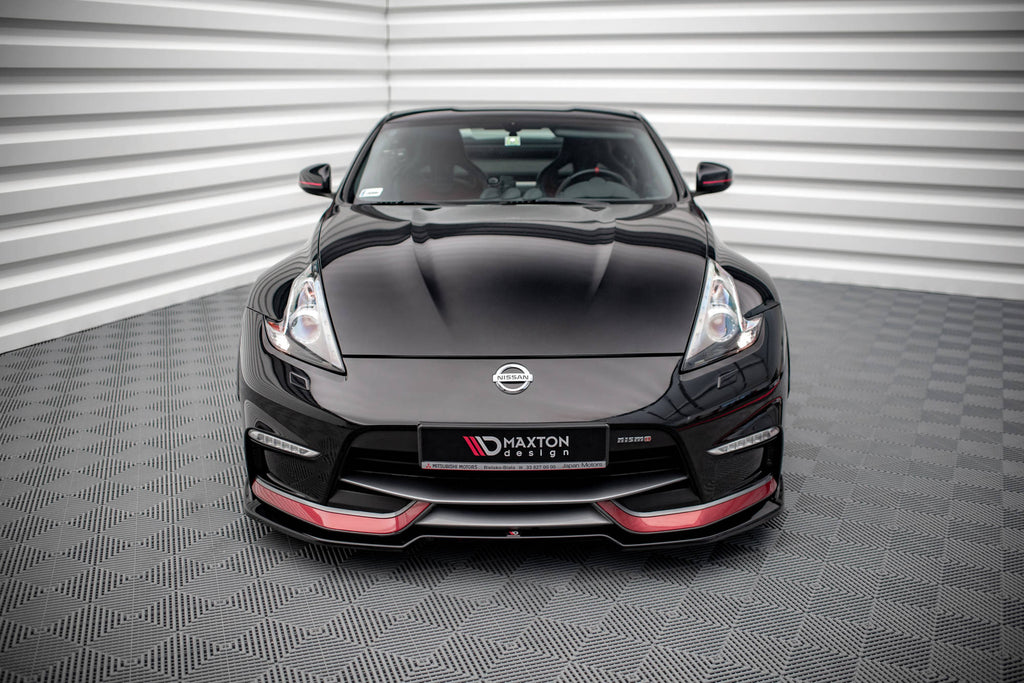 MAXTON DESIGN FRONT SPLITTER V.3 NISSAN 370Z NISMO FACELIFT