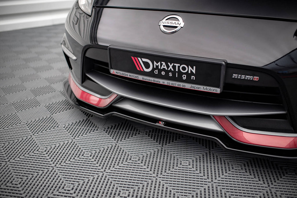 MAXTON DESIGN FRONT SPLITTER V.3 NISSAN 370Z NISMO FACELIFT