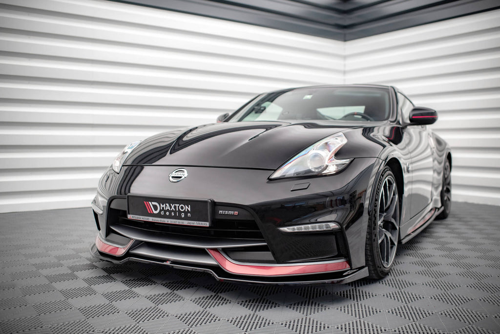 MAXTON DESIGN FRONT SPLITTER V.3 NISSAN 370Z NISMO FACELIFT