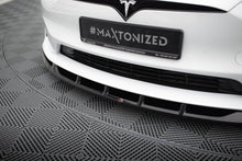 Load image into Gallery viewer, MAXTON DESIGN FRONT SPLITTER V.3 TESLA MODEL S PLAID MK1 FACELIFT