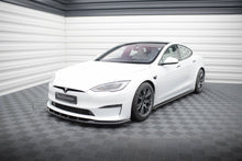 Load image into Gallery viewer, MAXTON DESIGN FRONT SPLITTER V.3 TESLA MODEL S PLAID MK1 FACELIFT