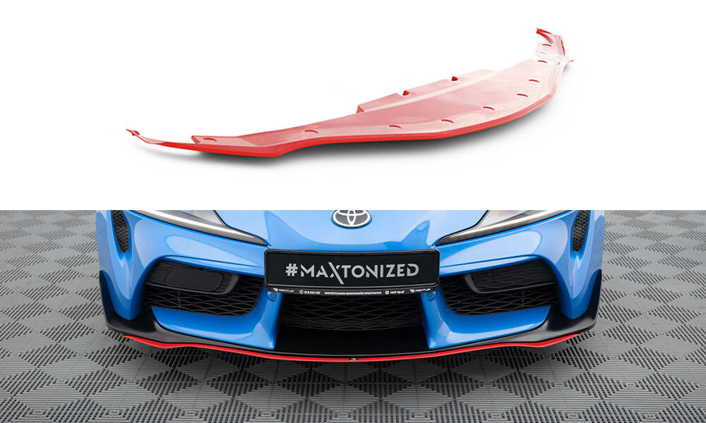 MAXTON DESIGN FRONT SPLITTER V.3 TOYOTA SUPRA MK5