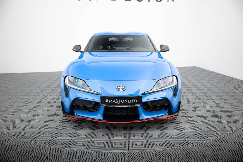MAXTON DESIGN FRONT SPLITTER V.3 TOYOTA SUPRA MK5