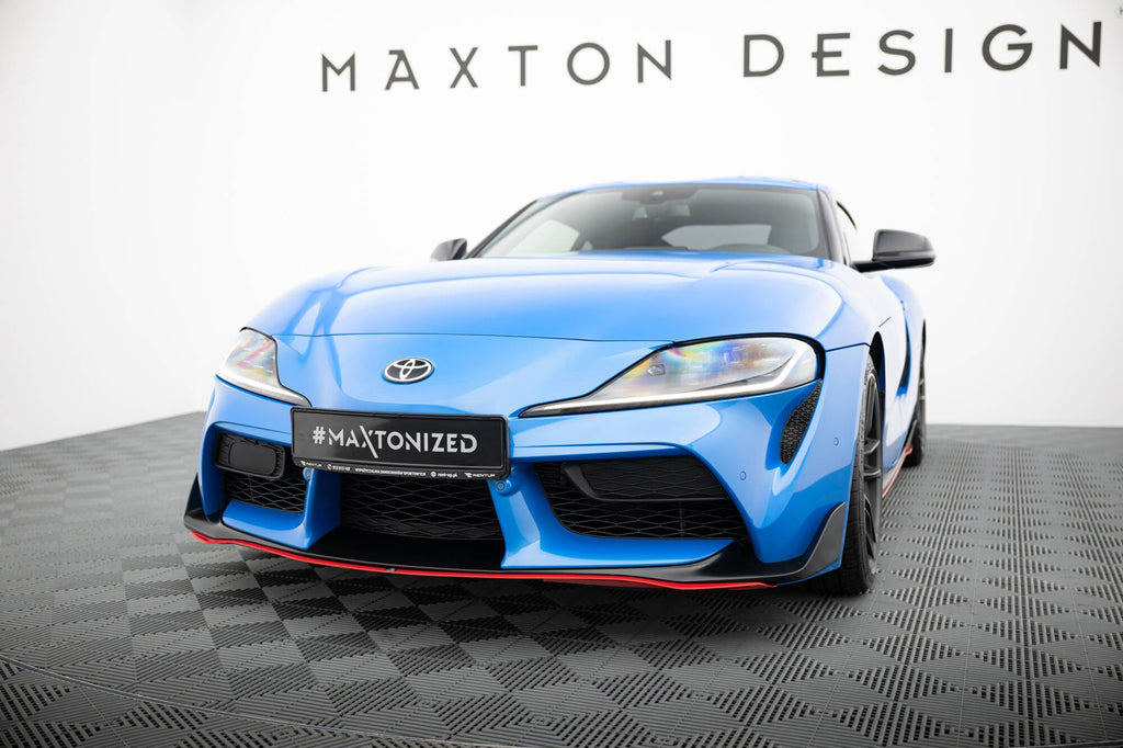 MAXTON DESIGN FRONT SPLITTER V.3 TOYOTA SUPRA MK5