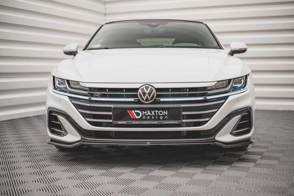 MAXTON DESIGN FRONT SPLITTER V.3 VOLKSWAGEN ARTEON R-LINE FACELIFT