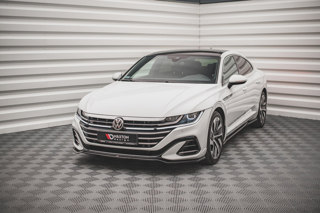 MAXTON DESIGN FRONT SPLITTER V.3 VOLKSWAGEN ARTEON R-LINE FACELIFT