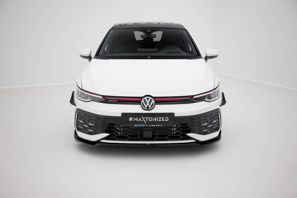 MAXTON DESIGN Front Splitter V.3 Volkswagen Golf GTI / GTE / R-Line Mk8 Facelift