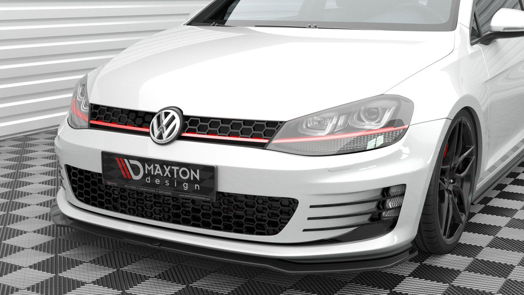 MAXTON DESIGN FRONT SPLITTER V.3 VOLKSWAGEN GOLF GTI MK7