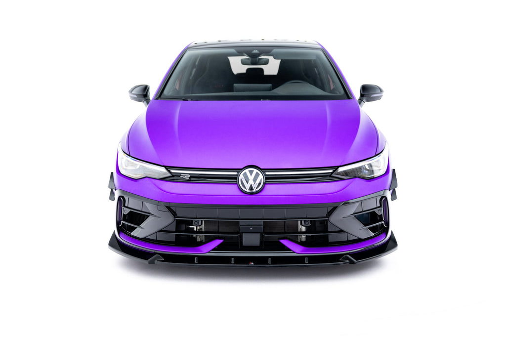 MAXTON DESIGN Front Splitter V.3 Volkswagen Golf R Mk8 Facelift