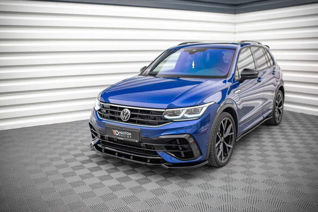 MAXTON DESIGN FRONT SPLITTER V.3 VOLKSWAGEN TIGUAN R MK2 FACELIFT