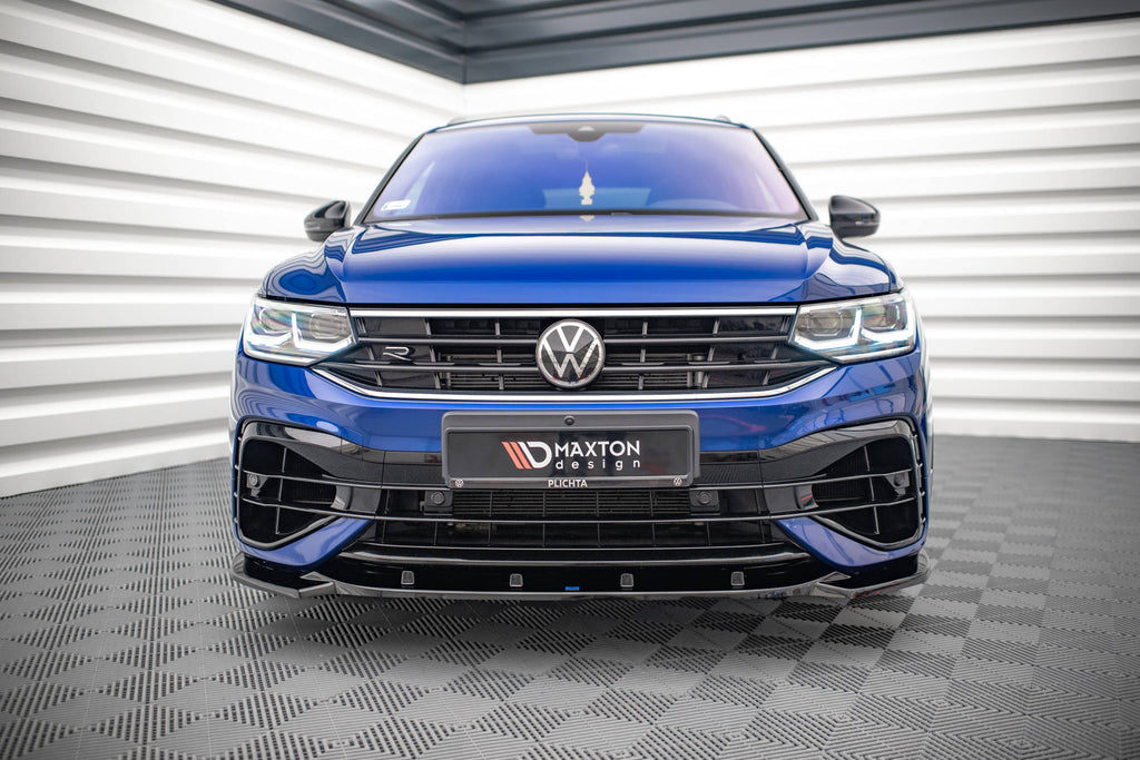 MAXTON DESIGN FRONT SPLITTER V.3 VOLKSWAGEN TIGUAN R MK2 FACELIFT