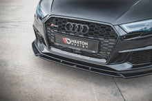 Load image into Gallery viewer, MAXTON DESIGN FRONT SPLITTER V.4 AUDI RS3 8V FACELIFT Sportback