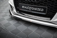 Load image into Gallery viewer, MAXTON DESIGN FRONT SPLITTER V.4 AUDI RS3 SEDAN 8V FACELIFT