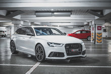 Load image into Gallery viewer, MAXTON DESIGN FRONT SPLITTER V.4 AUDI RS6 C7