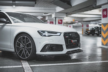 Load image into Gallery viewer, MAXTON DESIGN FRONT SPLITTER V.4 AUDI RS6 C7