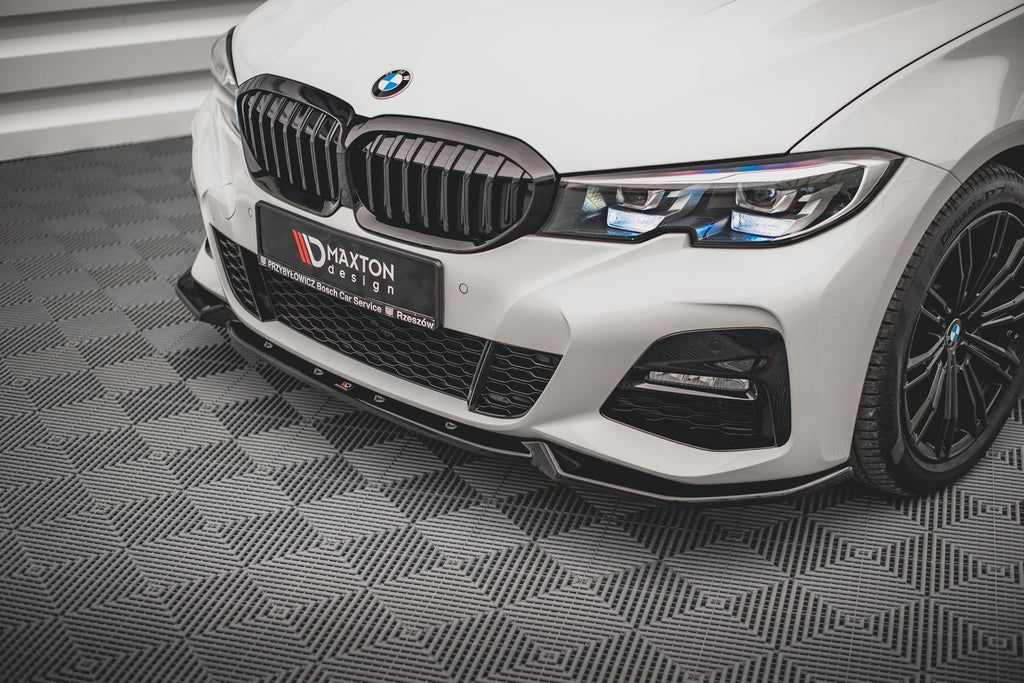 MAXTON DESIGN FRONT SPLITTER V.4 BMW 3 G20 / G21 M-PACK