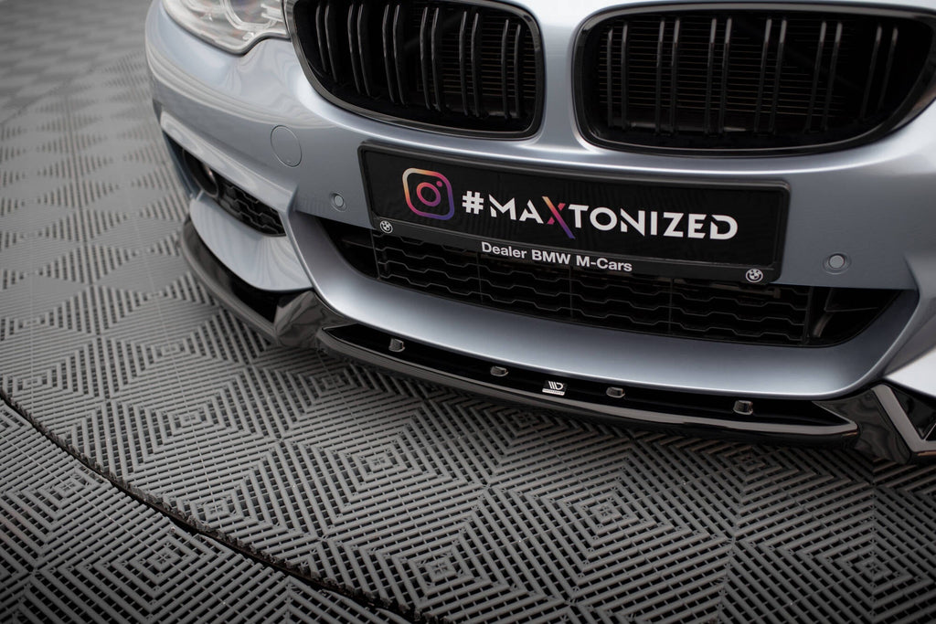 MAXTON DESIGN FRONT SPLITTER V.4 BMW 4 COUPE M-PACK F32