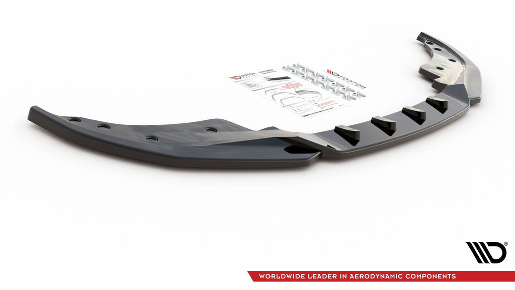 MAXTON DESIGN FRONT SPLITTER V.4 BMW 4 M-PACK G22 / M440I G22