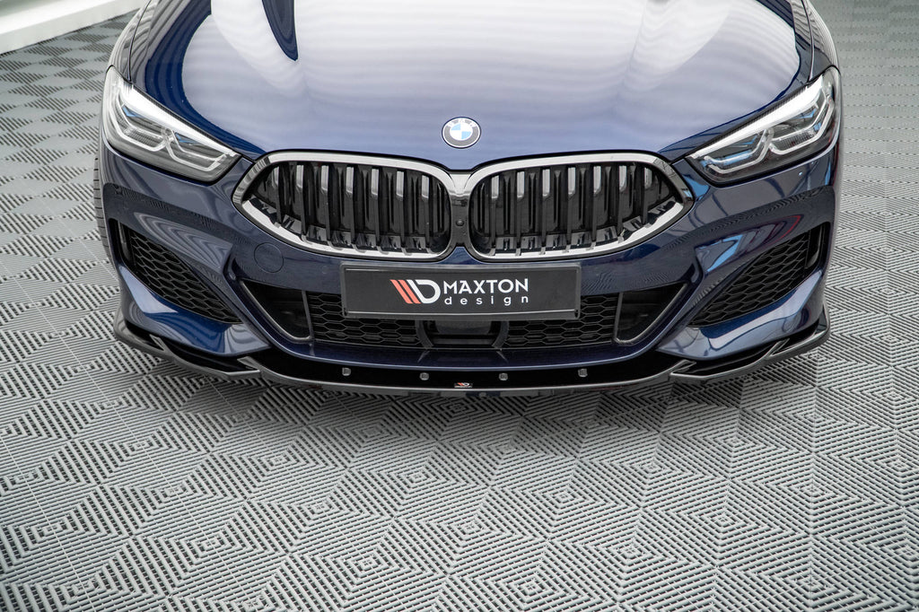 MAXTON DESIGN FRONT SPLITTER V.4 BMW 8 COUPE M-PACK G15 / 8 GRAN COUPE M-PACK G16