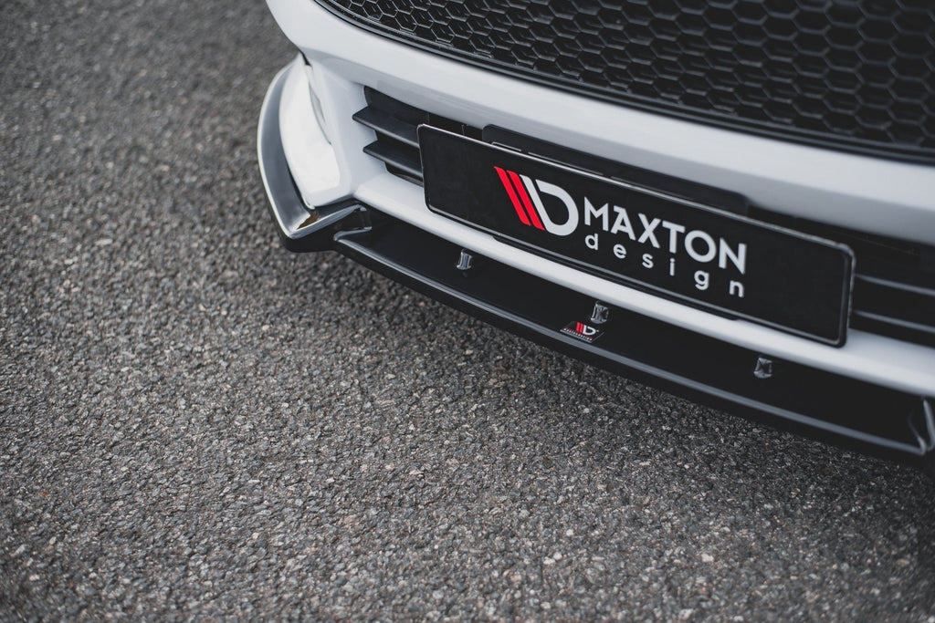 MAXTON DESIGN FRONT SPLITTER V.4 FORD FOCUS ST MK3 FACELIFT