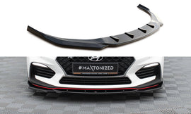 MAXTON DESIGN FRONT SPLITTER V.4 HYUNDAI I30 N (ELANTRA GT) MK3 HATCHBACK/ FASTBACK