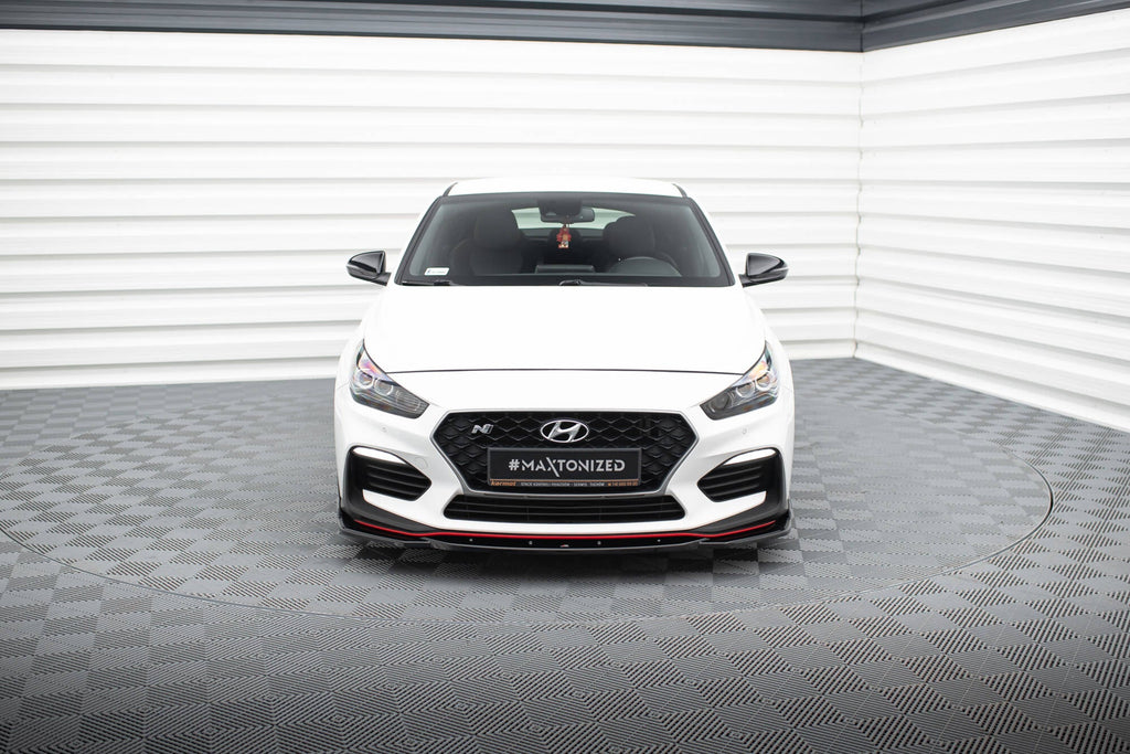 MAXTON DESIGN FRONT SPLITTER V.4 HYUNDAI I30 N (ELANTRA GT) MK3 HATCHBACK/ FASTBACK