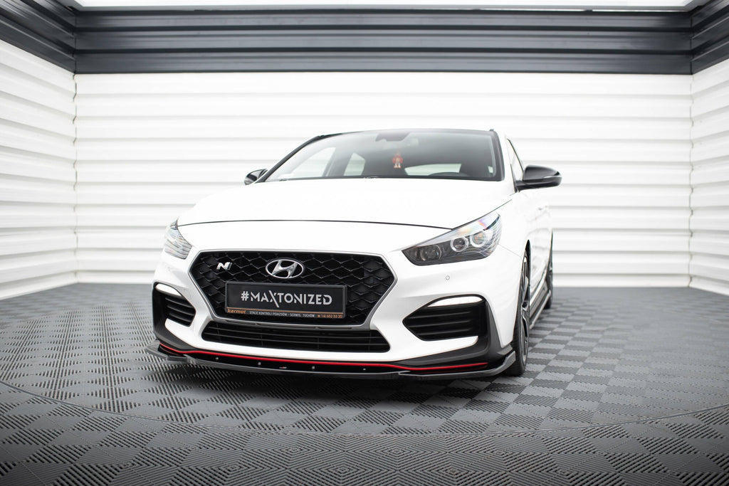 MAXTON DESIGN FRONT SPLITTER V.4 HYUNDAI I30 N (ELANTRA GT) MK3 HATCHBACK/ FASTBACK