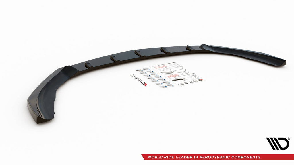 MAXTON DESIGN FRONT SPLITTER V.4 MERCEDES A35 AMG / AMG-LINE W177