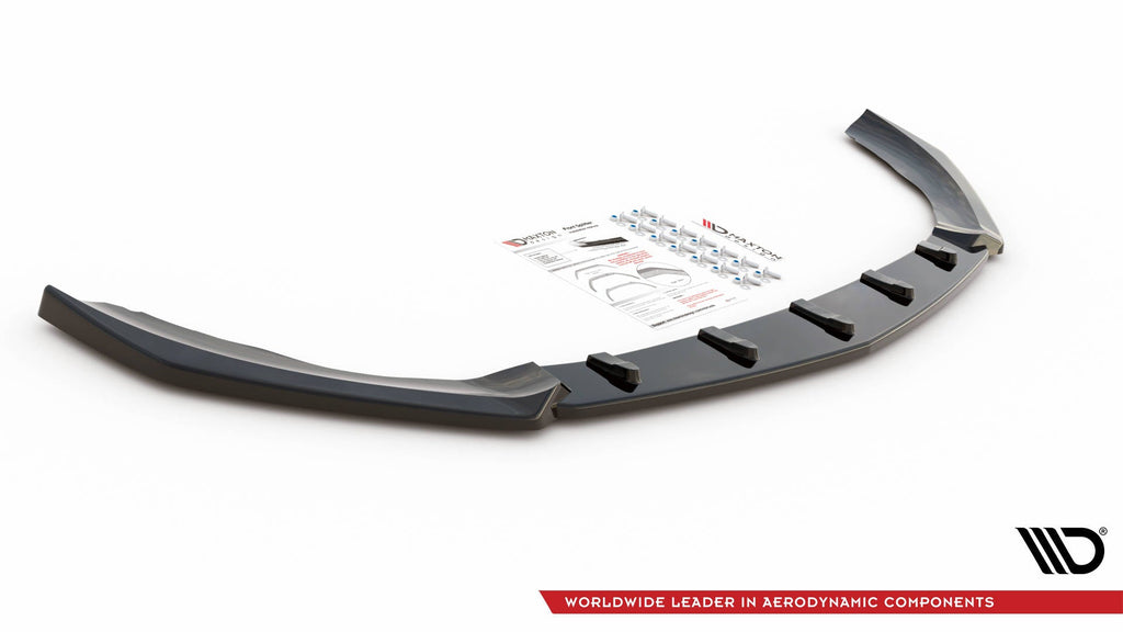 MAXTON DESIGN FRONT SPLITTER V.4 MERCEDES A35 AMG / AMG-LINE W177