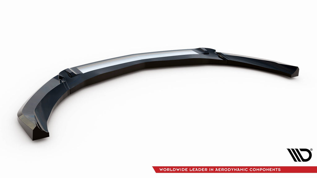 MAXTON DESIGN FRONT SPLITTER V.4 MERCEDES-AMG CLA 45 AERO C117 FACELIFT