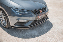 Load image into Gallery viewer, MAXTON DESIGN FRONT SPLITTER V.4 SEAT LEON CUPRA / FR MK3 FL