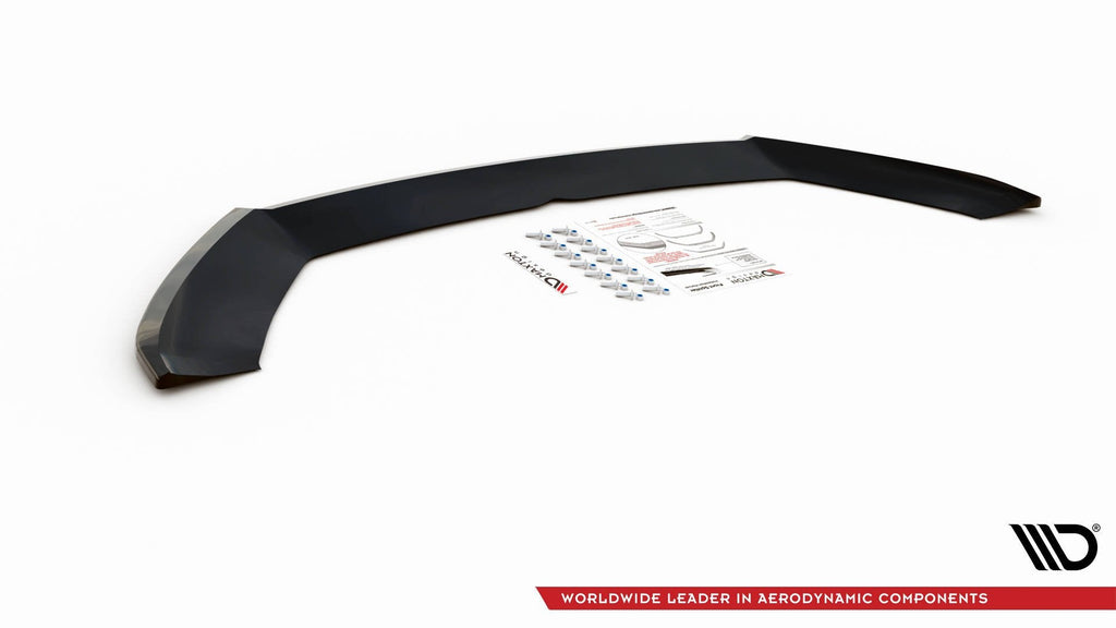 MAXTON DESIGN FRONT SPLITTER V.4 SEAT LEON CUPRA / FR MK3 FL