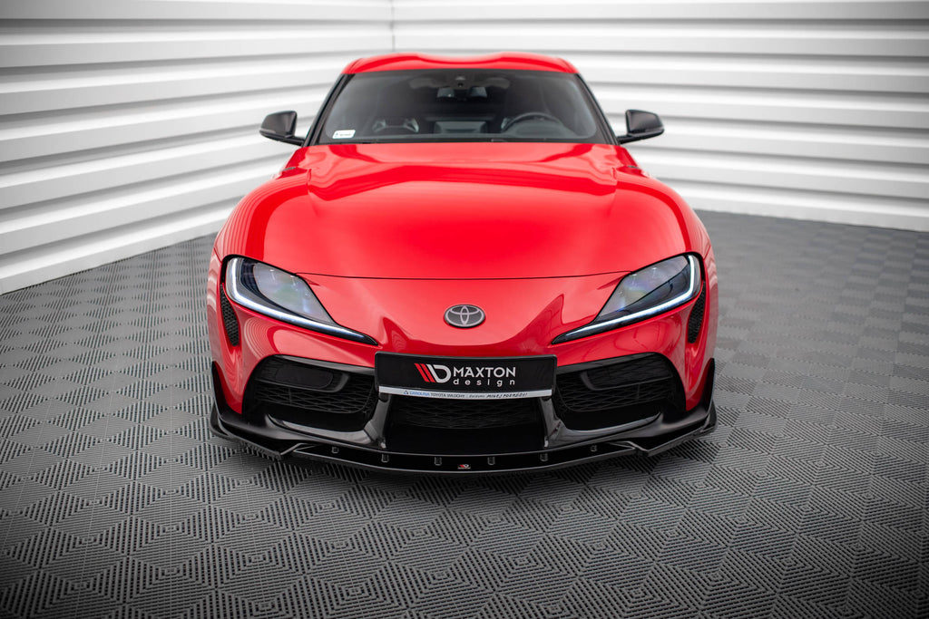 MAXTON DESIGN FRONT SPLITTER V.4 TOYOTA SUPRA MK5