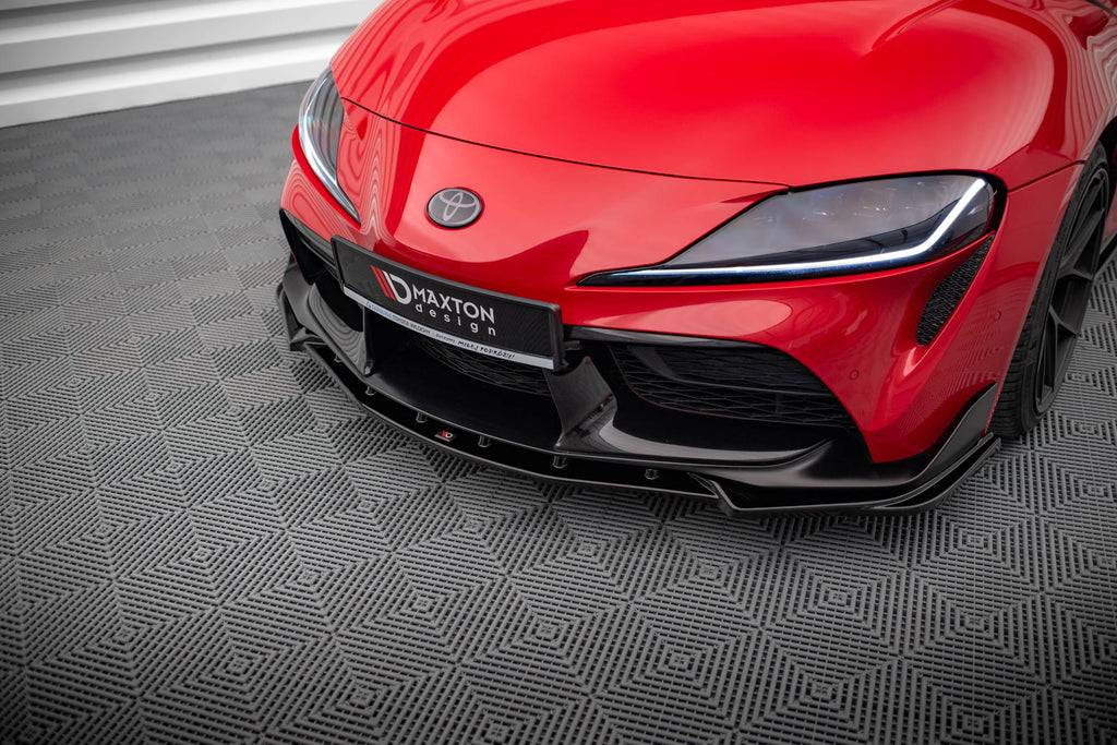 MAXTON DESIGN FRONT SPLITTER V.4 TOYOTA SUPRA MK5