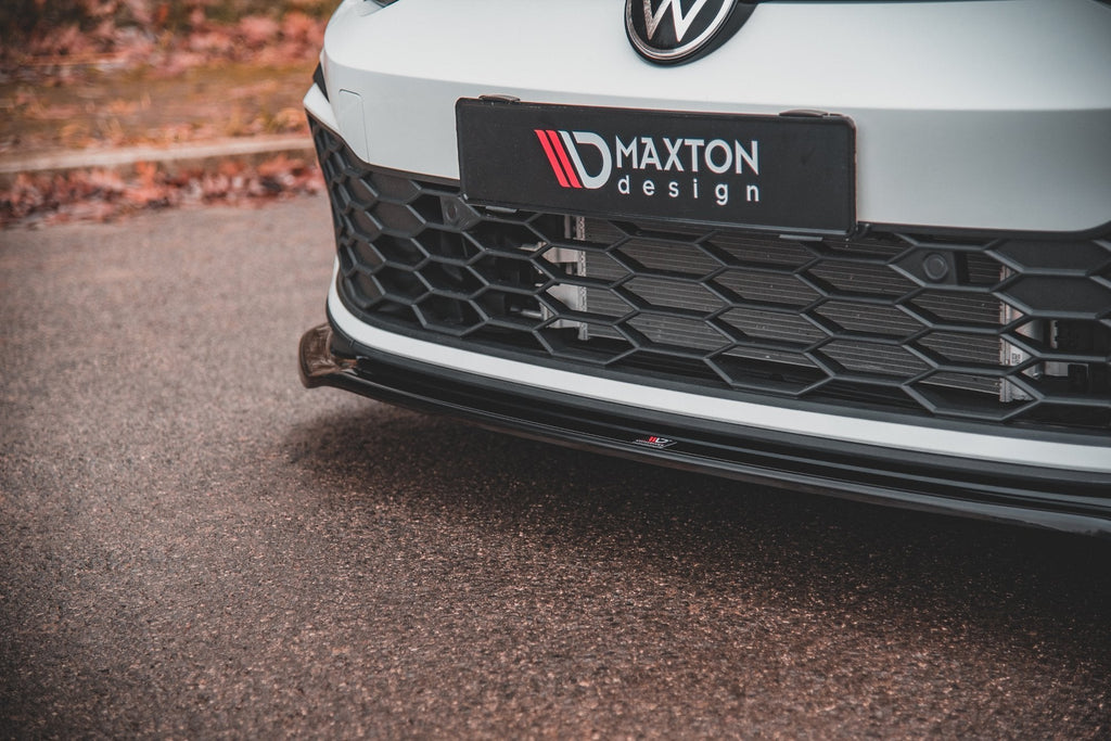 MAXTON DESIGN FRONT SPLITTER V.4 VOLKSWAGEN GOLF 8 GTI / R-LINE