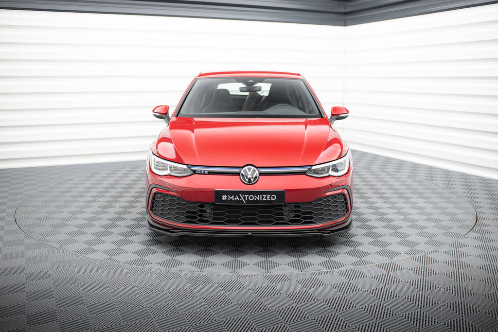 MAXTON DESIGN FRONT SPLITTER V.4 VOLKSWAGEN GOLF 8 GTI / R-LINE