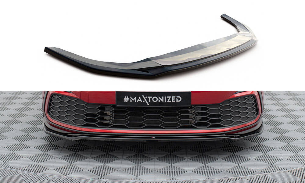 MAXTON DESIGN FRONT SPLITTER V.4 VOLKSWAGEN GOLF 8 GTI / R-LINE