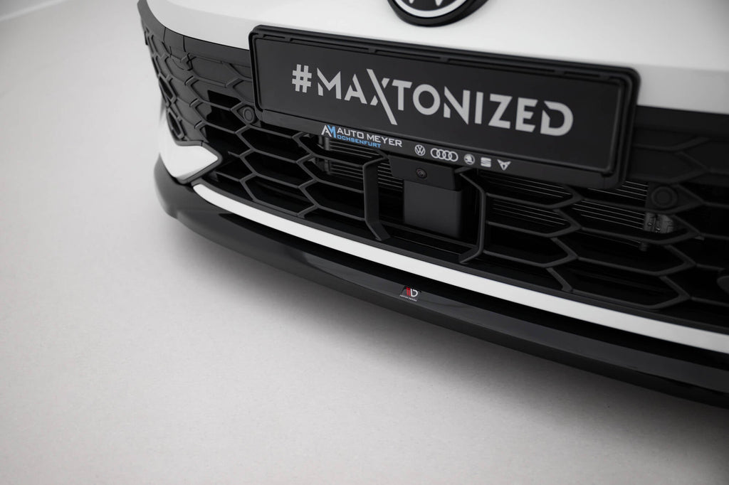 MAXTON DESIGN Front Splitter V.4 Volkswagen Golf GTI / GTE / R-Line Mk8 Facelift