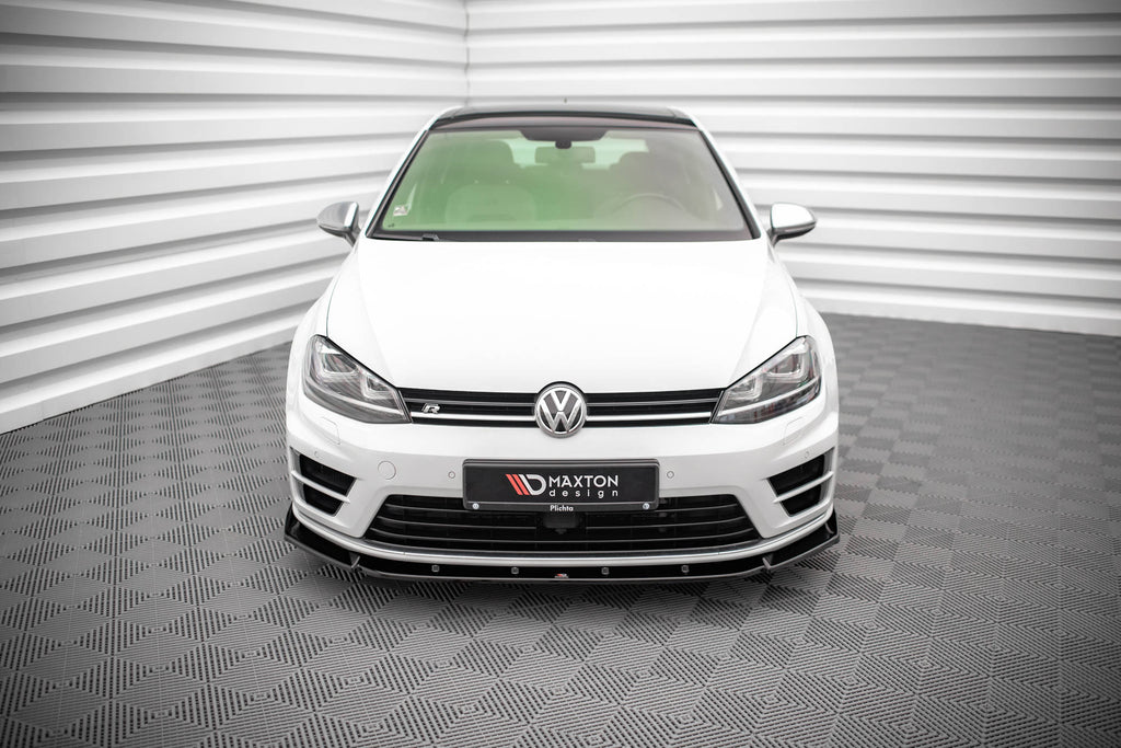 MAXTON DESIGN FRONT SPLITTER V.4 VOLKSWAGEN GOLF R MK7