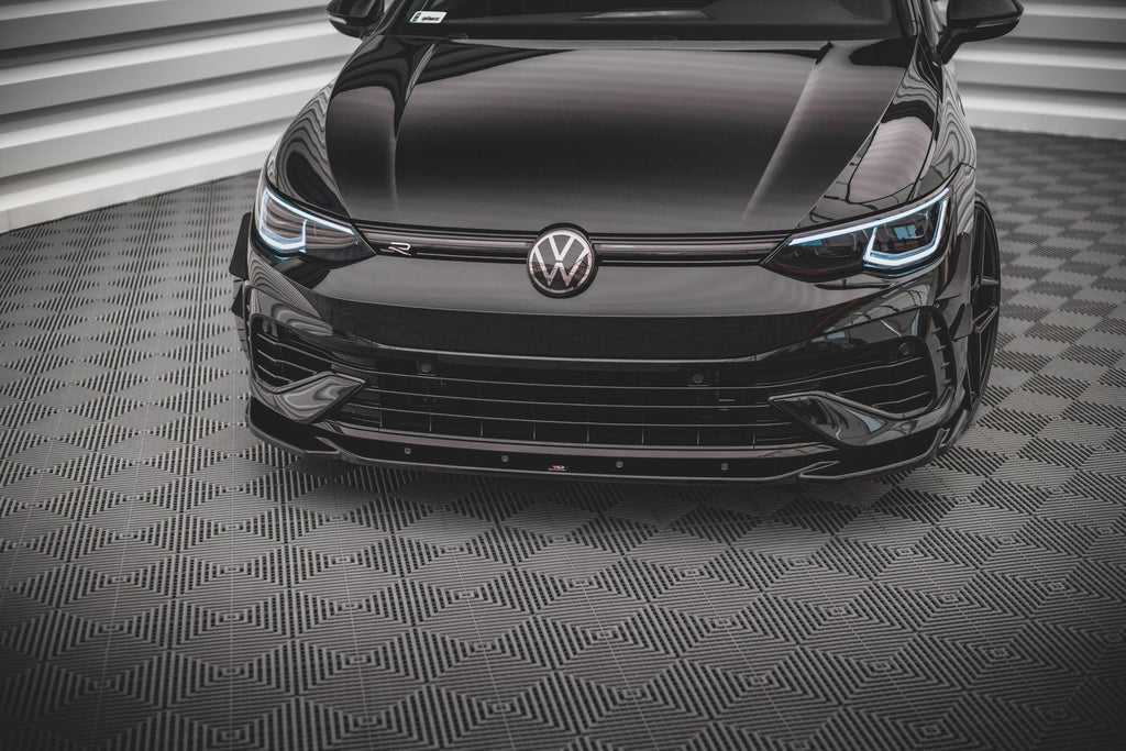 MAXTON DESIGN FRONT SPLITTER V.4 VOLKSWAGEN GOLF R MK8