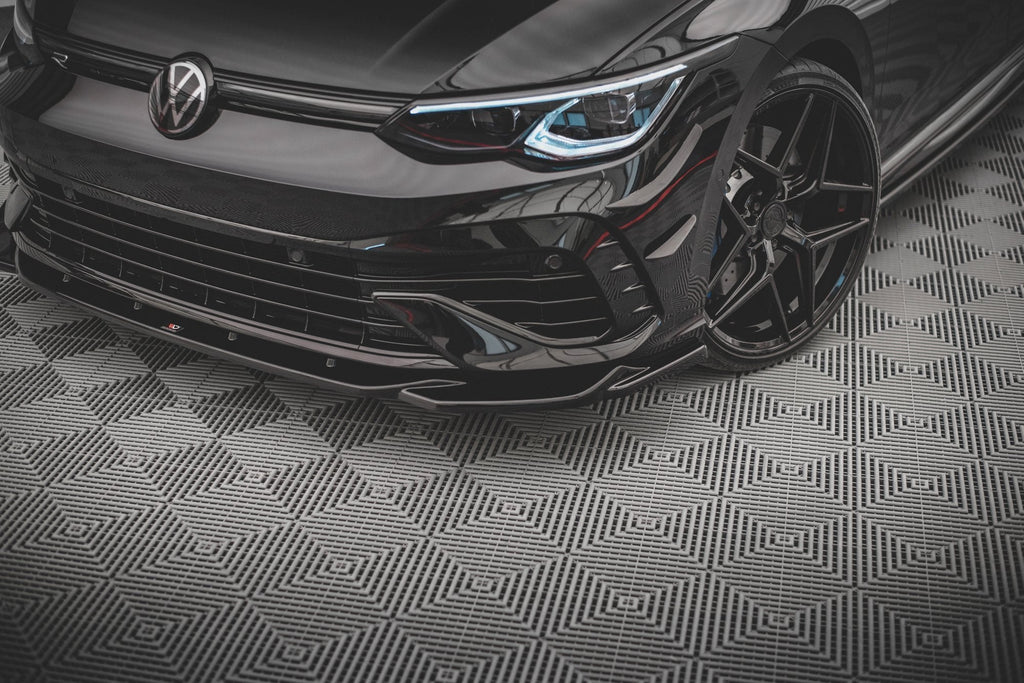 MAXTON DESIGN FRONT SPLITTER V.4 VOLKSWAGEN GOLF R MK8