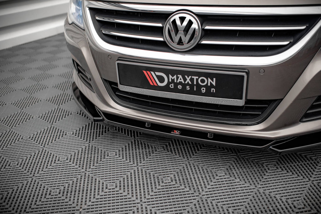 MAXTON DESIGN FRONT SPLITTER V.4 VOLKSWAGEN PASSAT CC