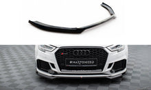 Load image into Gallery viewer, MAXTON DESIGN FRONT SPLITTER V.5 AUDI RS3 SEDAN 8V FACELIFT