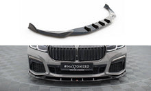 Load image into Gallery viewer, MAXTON DESIGN FRONT SPLITTER V.5 BMW 7 G11 M-PACK FACELIFT