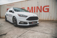 Load image into Gallery viewer, MAXTON DESIGN FRONT SPLITTER V.5 FORD FOCUS ST MK3 FACELIFT