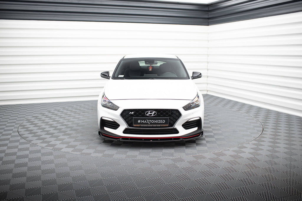 MAXTON DESIGN FRONT SPLITTER V.5 HYUNDAI I30 N (ELANTRA GT) MK3 HATCHBACK/ FASTBACK