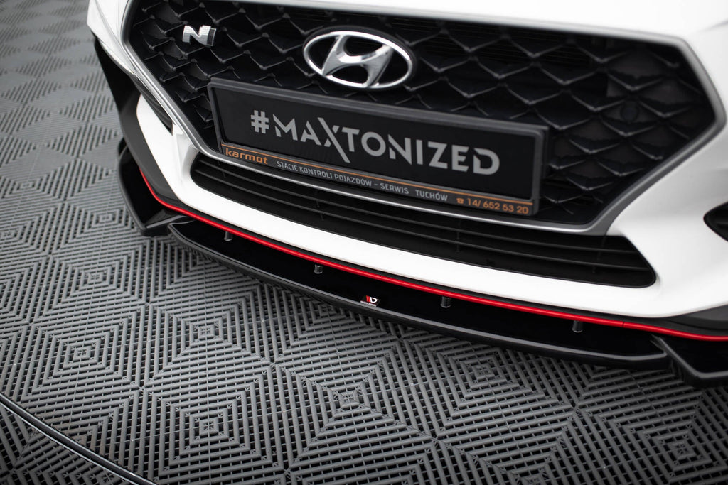 MAXTON DESIGN FRONT SPLITTER V.5 HYUNDAI I30 N (ELANTRA GT) MK3 HATCHBACK/ FASTBACK
