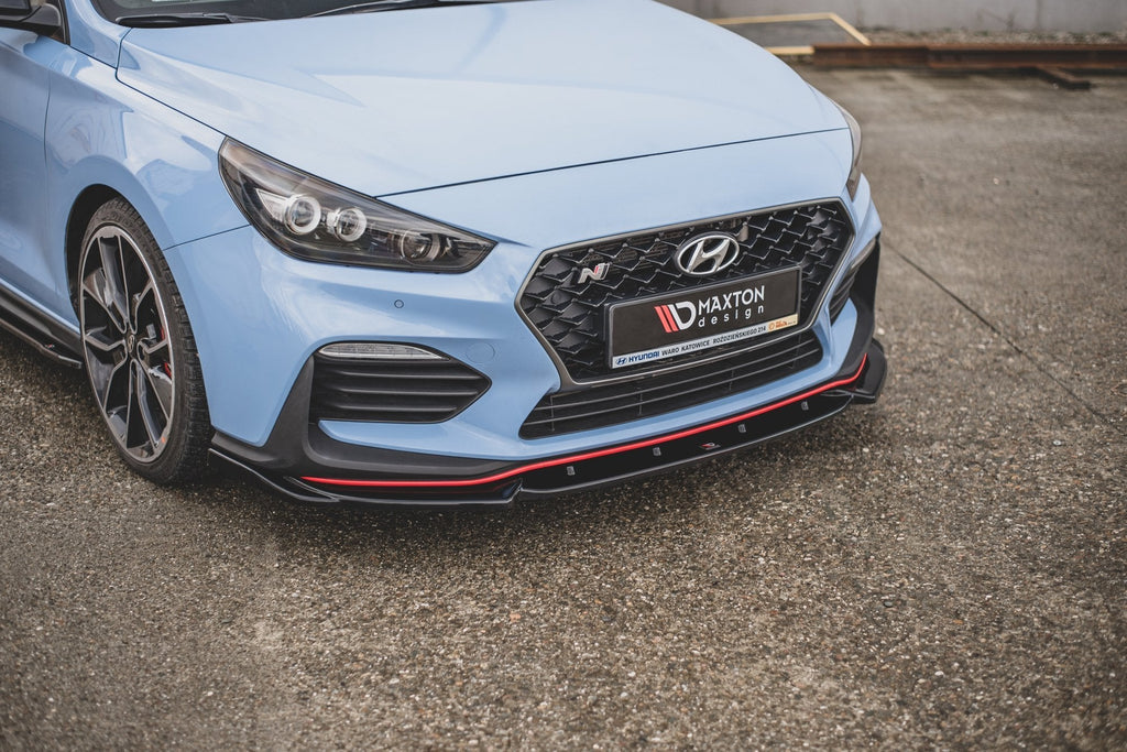 MAXTON DESIGN FRONT SPLITTER V.5 HYUNDAI I30 N (ELANTRA GT) MK3 HATCHBACK/ FASTBACK